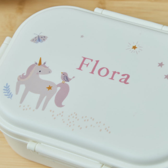 Personalised Unicorns Print Lunchbox