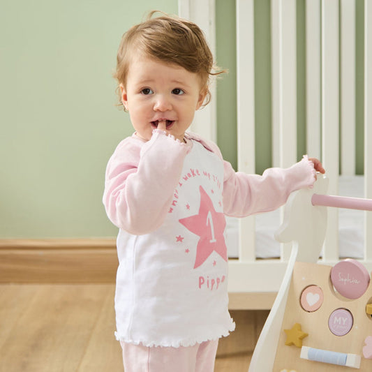 Personalised 'When I Wake Up I'll Be' Pink Pyjamas