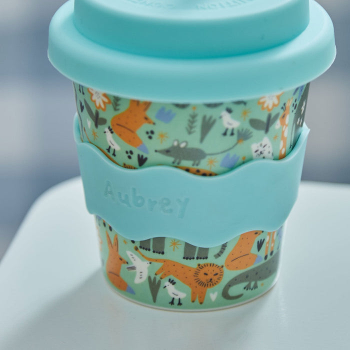 Personalised Wild Animal Chino Club Babychino Cup