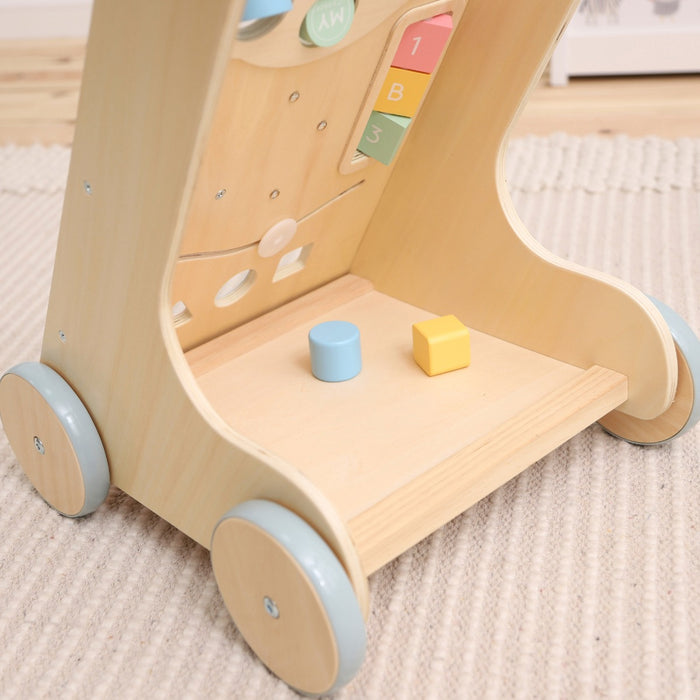 Personalised Wooden Activity Walker