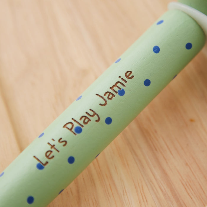 Personalised Wooden Dinosaur Handbell FSC®
