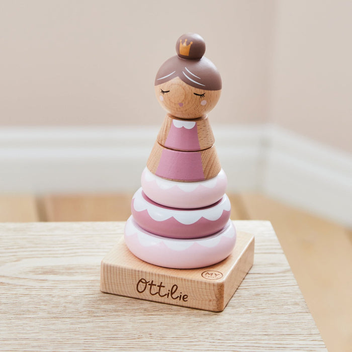 Personalised Wooden Fairy Stacker Toy FSC®
