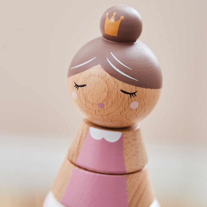 Personalised Wooden Fairy Stacker Toy FSC®