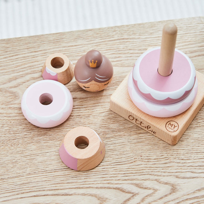 Personalised Wooden Fairy Stacker Toy FSC®