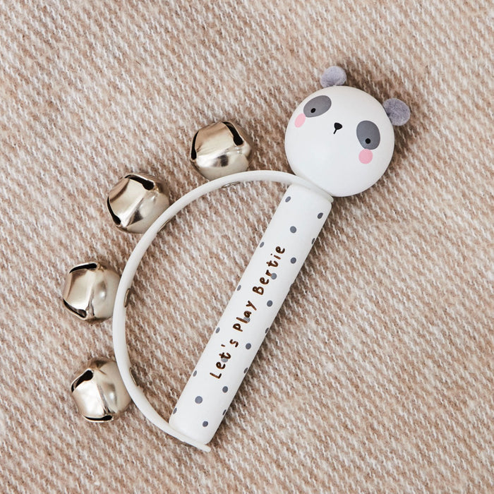 Personalised Wooden Panda Handbell FSC®