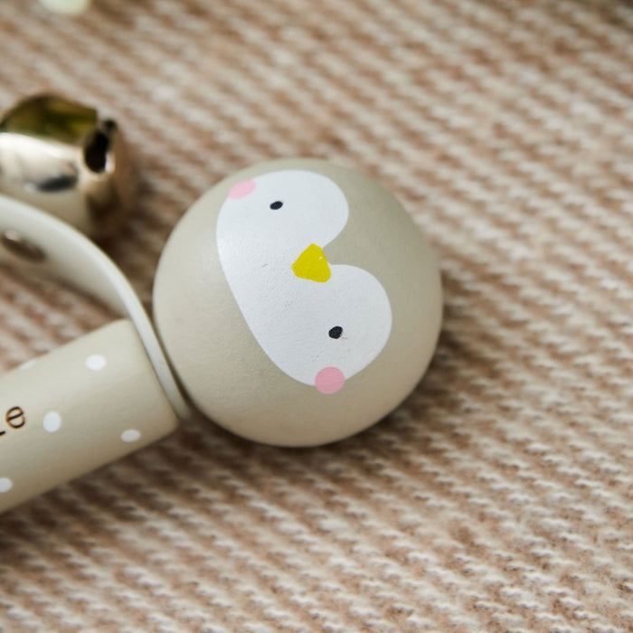 Personalised Wooden Penguin Handbell FSC®