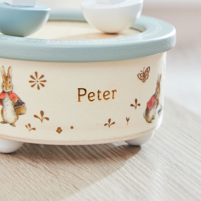 Personalised Wooden Peter Rabbit™ Music Box FSC®