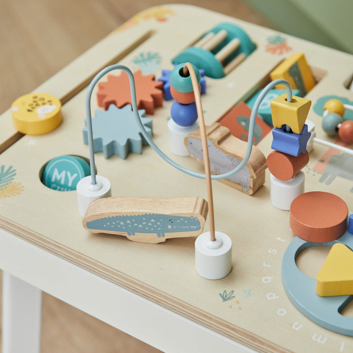 Personalised Wooden Safari Activity Table FSC®