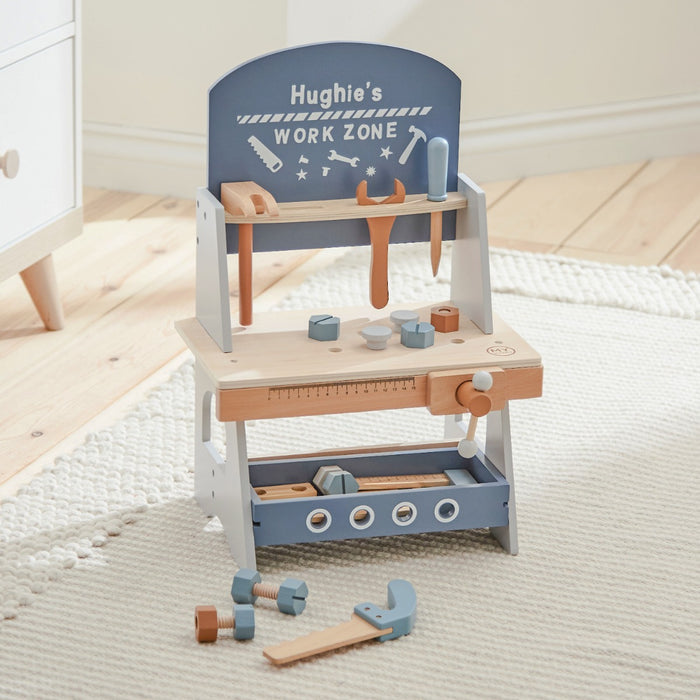 Personalised Wooden Tool Bench Play Set FSC®