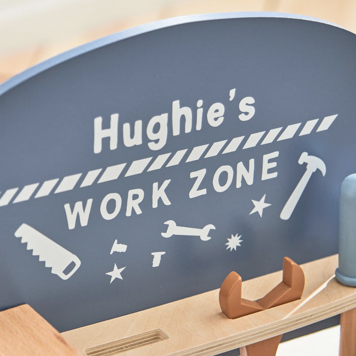 Personalised Wooden Tool Bench Play Set FSC®