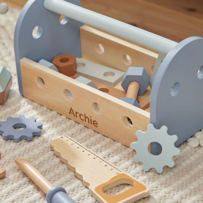 Personalised Wooden Tools Essentials Set