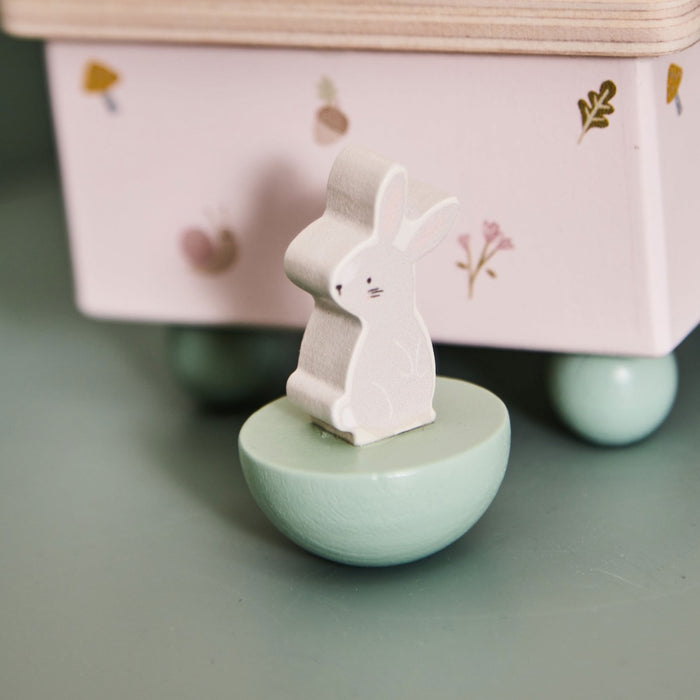 Personalised Wooden Woodland Animals Music Box FSC®