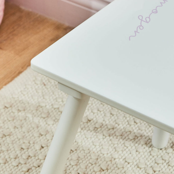 Personalised Woodland Wreath Table & Chairs Set