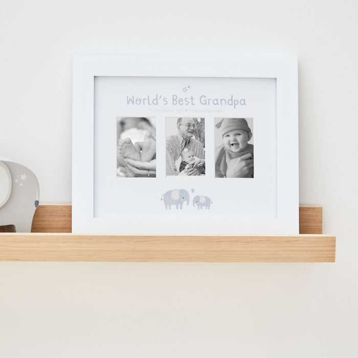 Personalised World’s Best Triple Photo Frame