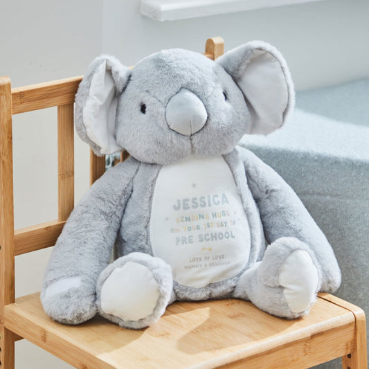 Personalised Your First Day Large Koala Soft Toy
