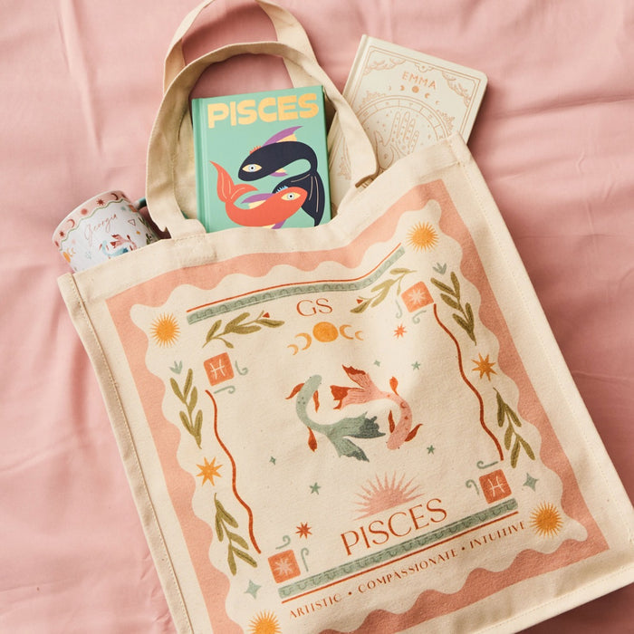 Personalised Zodiac Cap, Tote and Card Giftset
