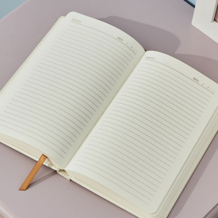 Personalised Zodiac Sign Copper Embossed Notebook by Made Yours