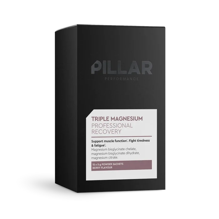 Pillar | Triple Magnesium Powder | Berry | Travel Pack