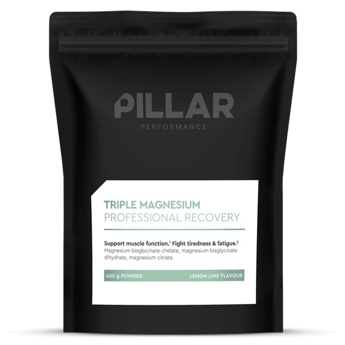 Pillar | Triple Magnesium Powder | Lemon / Lime | Value Pack | 400 gram