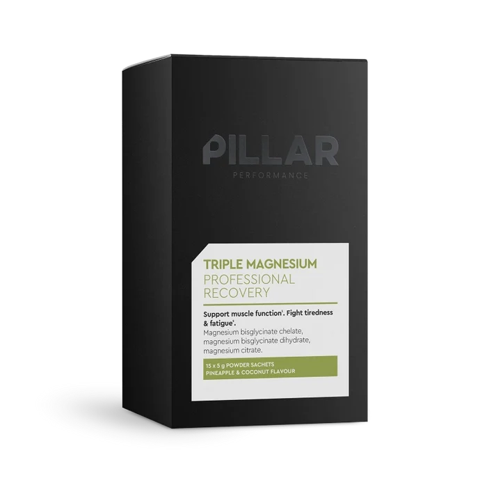 Pillar | Triple Magnesium Powder | Pineapple Coconut | Travel Pack