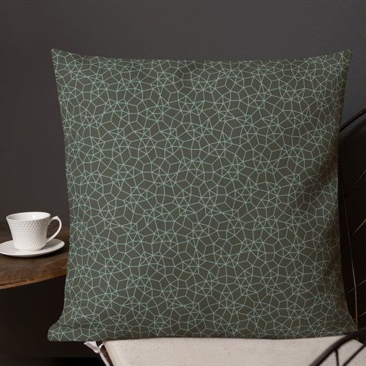 Pillow Geometric Pattern – Topo - symbolika