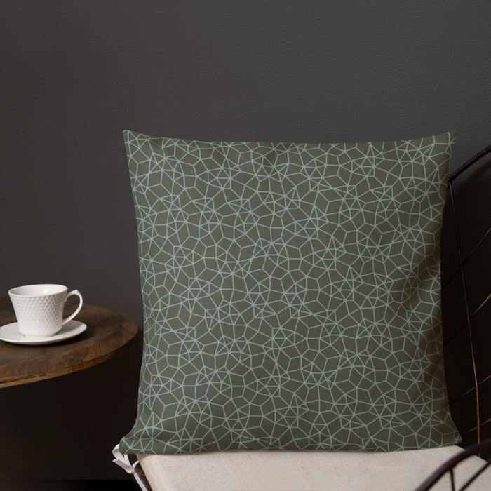 Pillow Geometric Pattern – Topo - symbolika