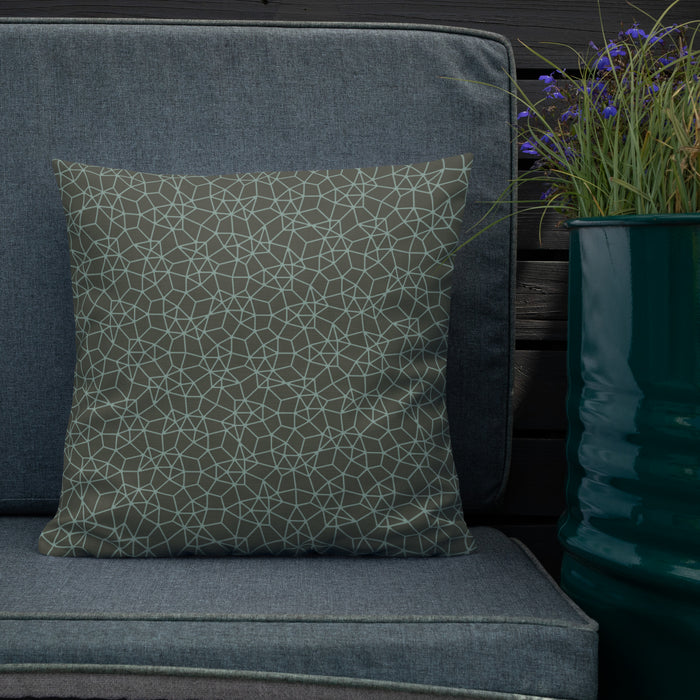 Pillow Geometric Pattern – Topo - symbolika