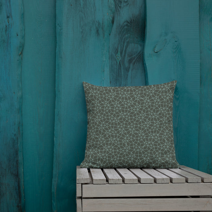 Pillow Geometric Pattern – Topo - symbolika