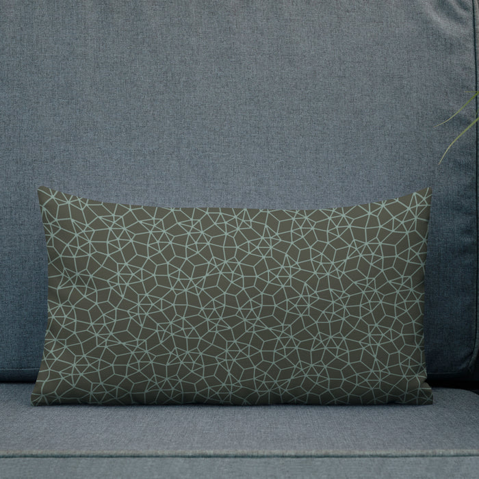 Pillow Geometric Pattern – Topo - symbolika