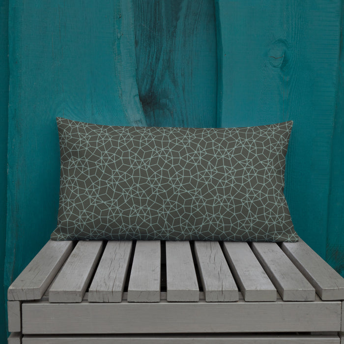 Pillow Geometric Pattern – Topo - symbolika