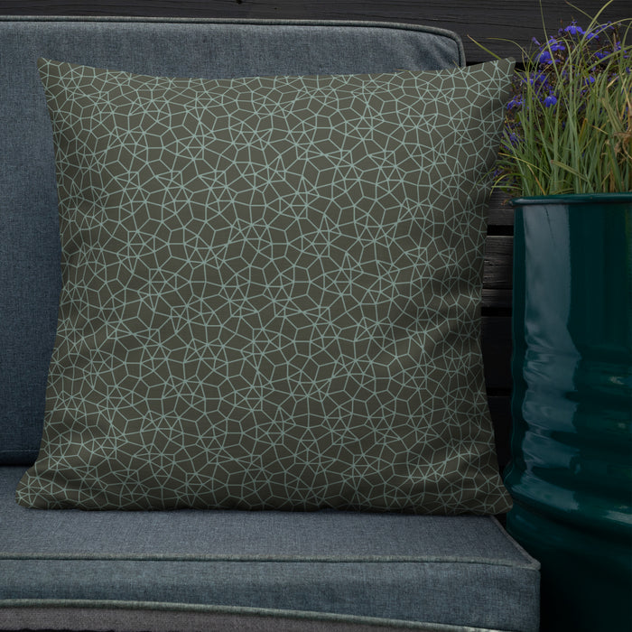 Pillow Geometric Pattern – Topo - symbolika