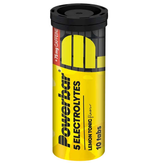 Powerbar | 5 Electrolytes Tabs | Lemon Tonic (75mg cafeïne)
