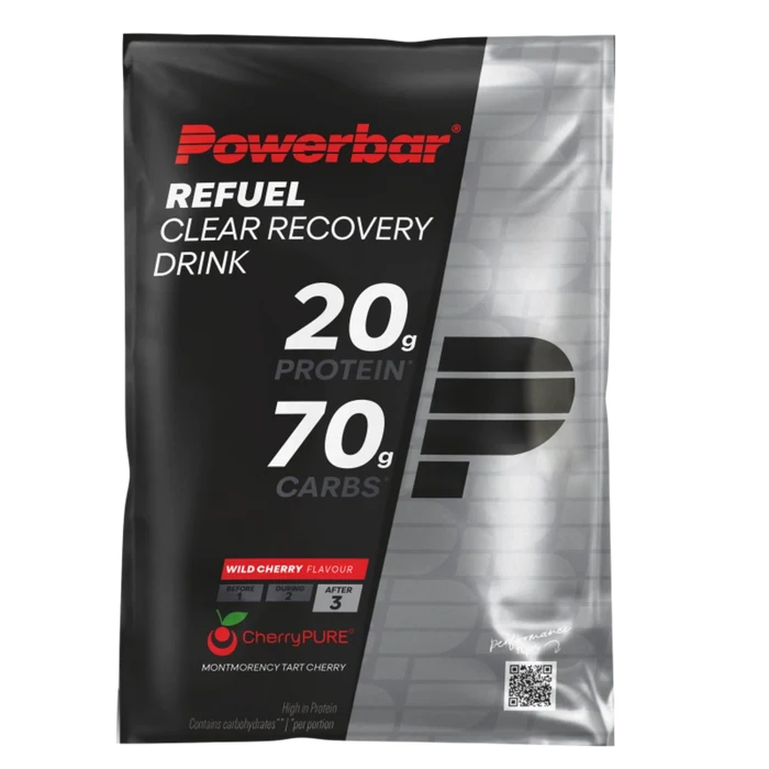 Powerbar | Black Line | Clear Recovery Drink | Wild Cherry