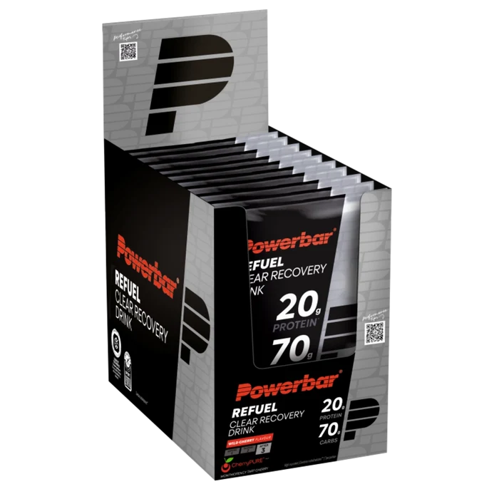 Powerbar | Black Line | Clear Recovery Drink | Wild Cherry
