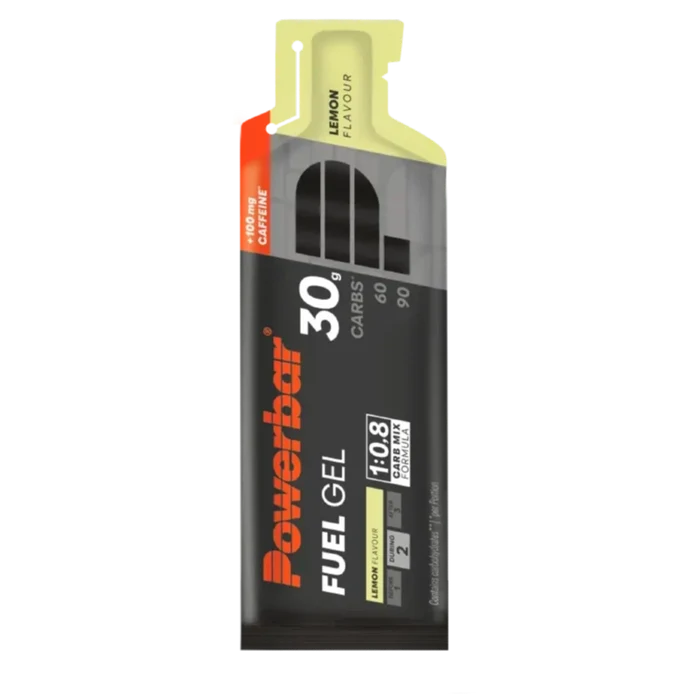 Powerbar | Black Line | Fuel Gel 30 | Lemon + Cafeïne