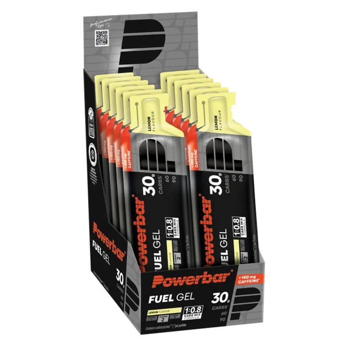 Powerbar | Black Line | Fuel Gel 30 | Lemon + Cafeïne