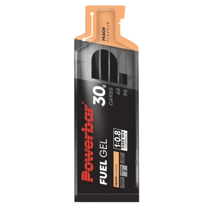 Powerbar | Black Line | Fuel Gel 30 | Peach