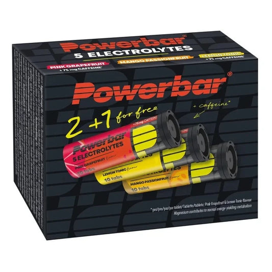 Powerbar | Multiflavour Pack | Electrolytes Tabs | 2 + 1