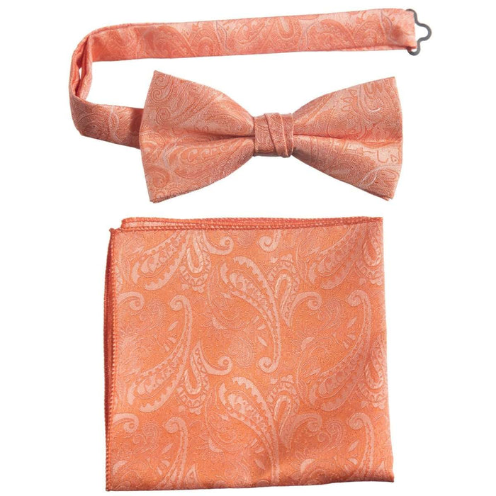 Orange Paisley