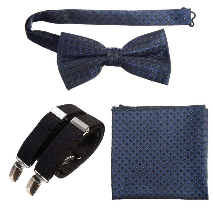 Navy Blue Stardust Black