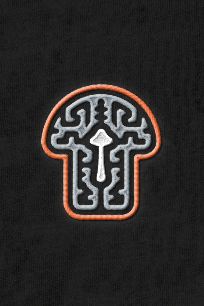 Psychedelic Shroom - Embroidery Unisex Sweatshirt - symbolika