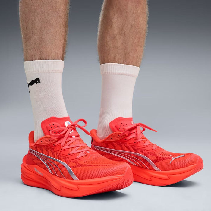 Puma | Deviate Nitro 4 | Dames | Red / Silver