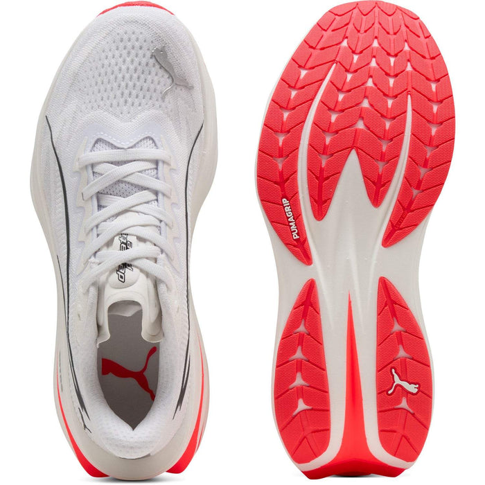 Puma | Deviate Pure Nitro | Dames | White / Red / Silver