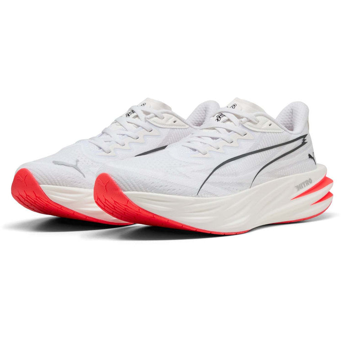 Puma | Deviate Pure Nitro | Heren | White / Red / Silver