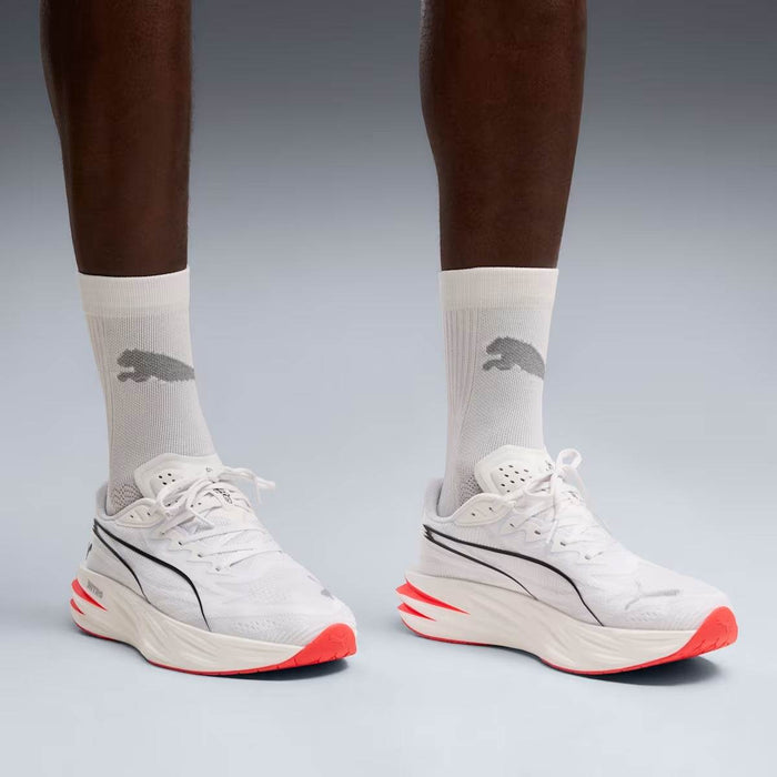 Puma | Deviate Pure Nitro | Heren | White / Red / Silver