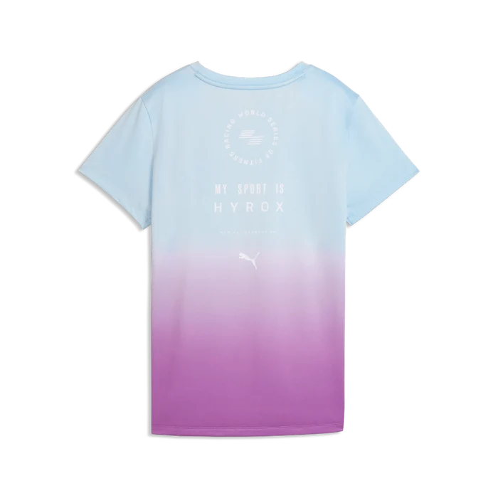 Puma | HYROX Poly Graphic T-shirt | Dames | Lucite / Orchid