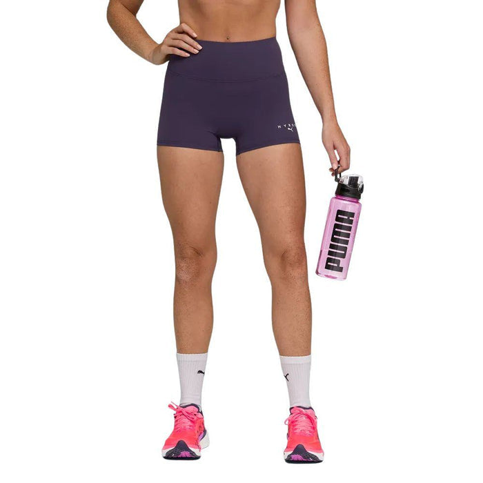 Puma | HYROX SHAPELUXE Short Tight 3'' | Dames | Deep Plum