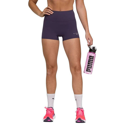 Puma | HYROX SHAPELUXE Short Tight 3'' | Dames | Deep Plum