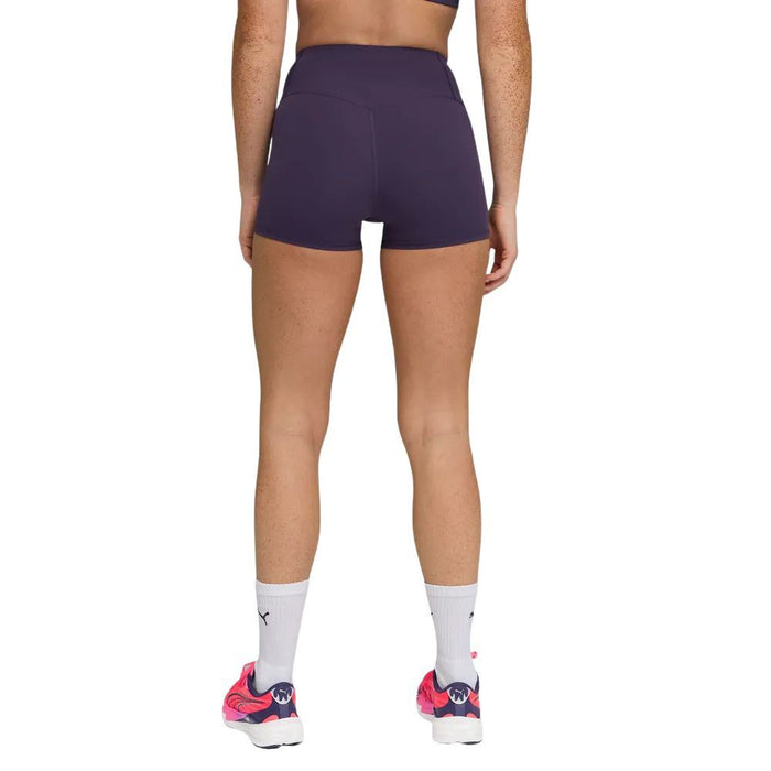 Puma | HYROX SHAPELUXE Short Tight 3'' | Dames | Deep Plum