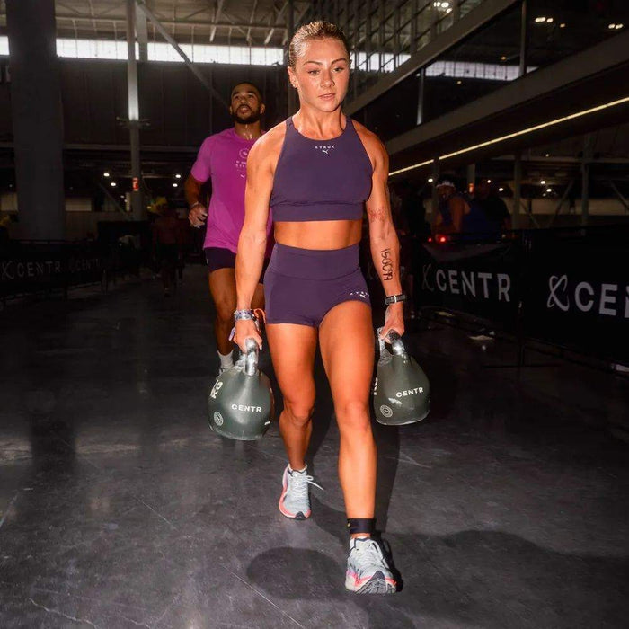Puma | HYROX SHAPELUXE Short Tight 3'' | Dames | Deep Plum